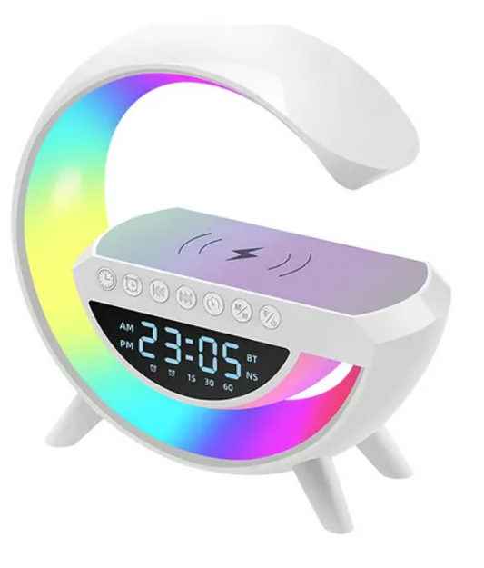 Cargador parlante velador