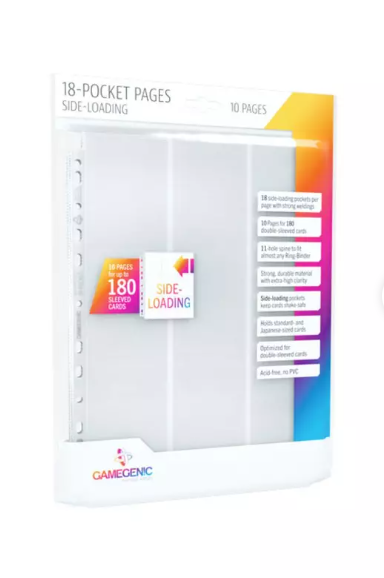 Pack 50 páginas 18-pocket Gamegenic