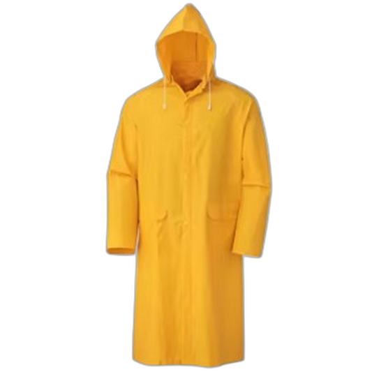 ABRIGO PVC AMARILLO 0,35 T- XL