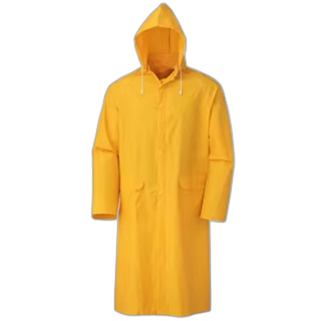 ABRIGO PVC AMARILLO 0,35 T- XL