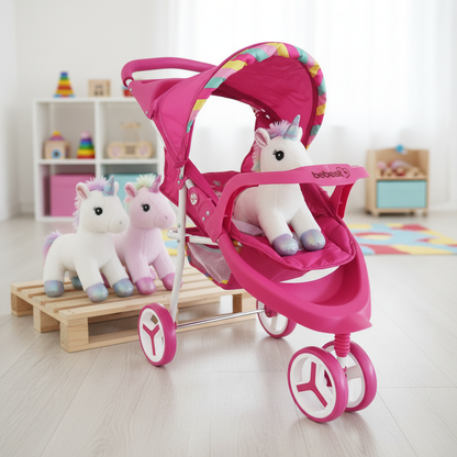 Coche Muñeca Jogger Unicornio