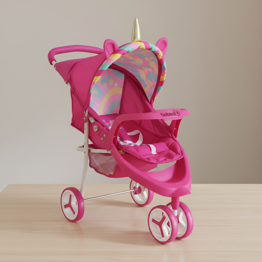 Coche Muñeca Jogger Unicornio