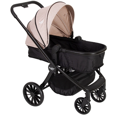 COCHE TRAVEL 3 EN 1 GOLDEN BLACK CON BASE