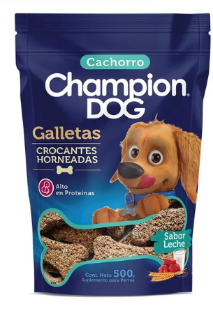 Champion Dog Galletas 500 g Cachorro Pollo & Leche