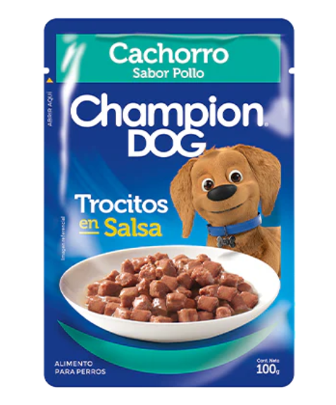 Champion Dog Sachet Cachorro Pollo - Caja x24