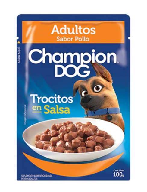Champion Dog Sachet Adulto Pollo - Caja x24