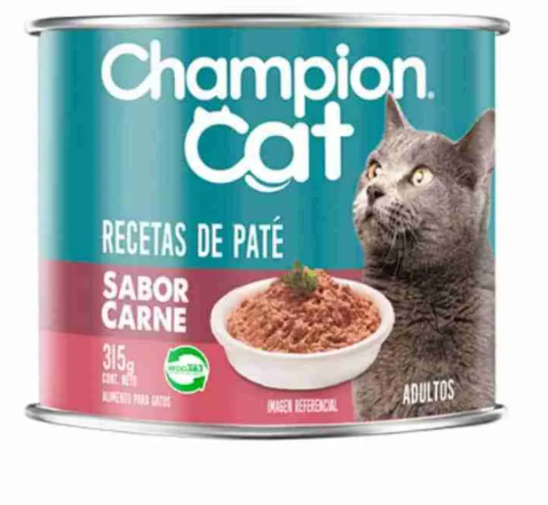 Champion Cat Lata 315 g Carne