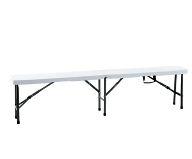 Banquetas plegables para camping 180cm