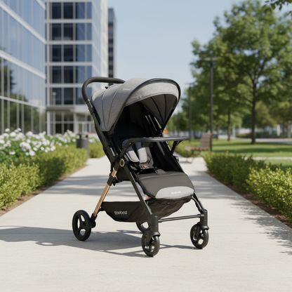 Coche Paseo City Gris