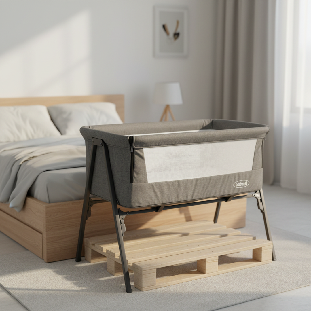 Cuna Easy Colecho Grey