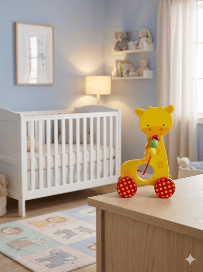 JUGUETE DE MADERA JIRAFA