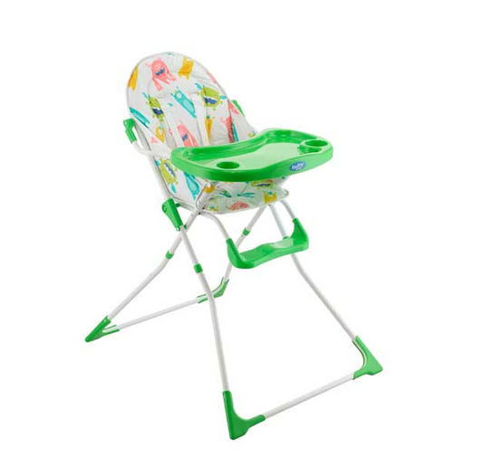 SILLA DE COMER VERDE BW