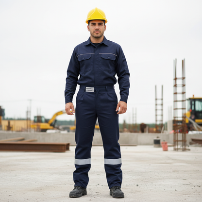 PANTALON IGNIFUGO ANTIESTATICO MARCA AZUL MARINO XXL (58/60)